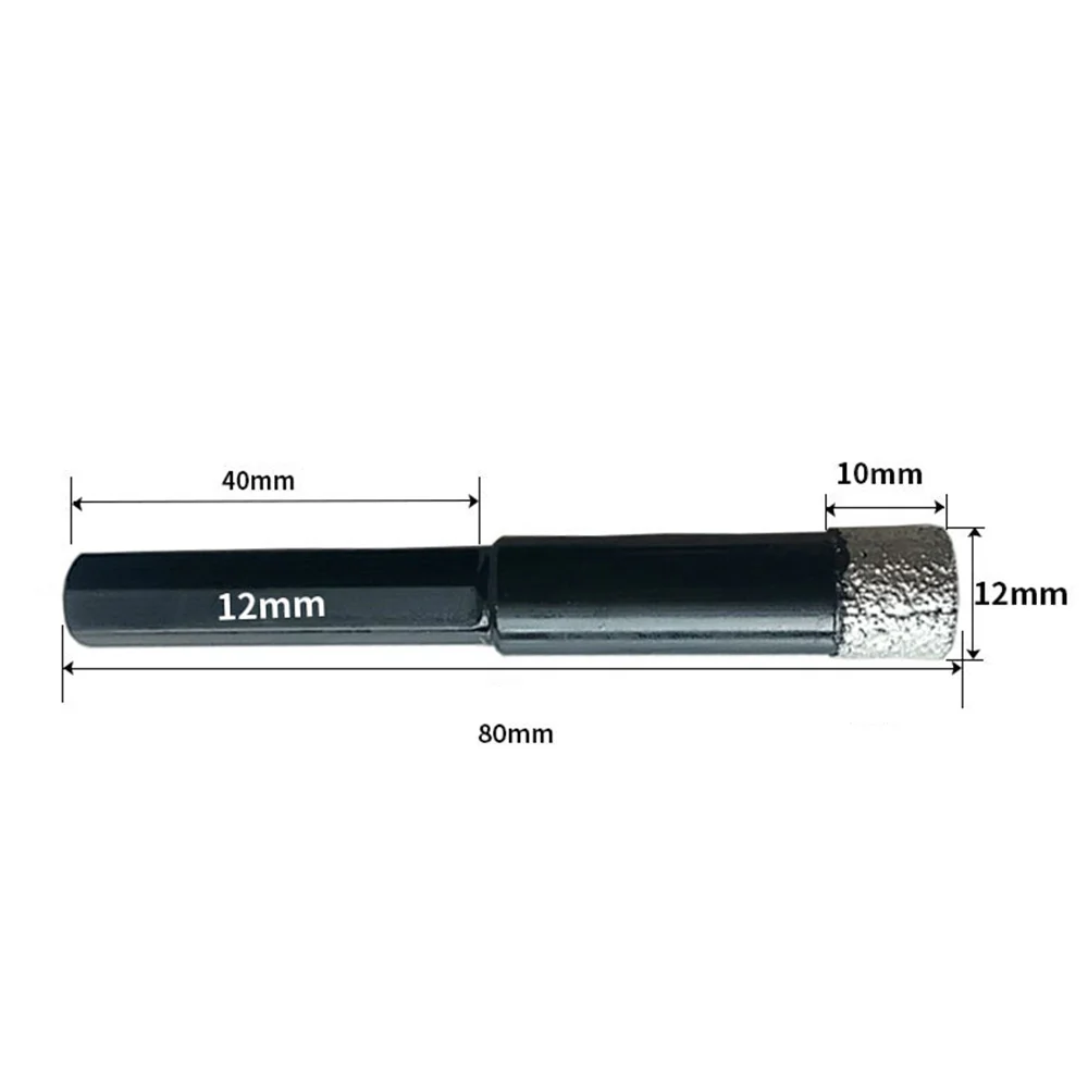 

Ceramic Diamond Drill Bit Dry Equipment Hexagon Shank Porcelain High Quality