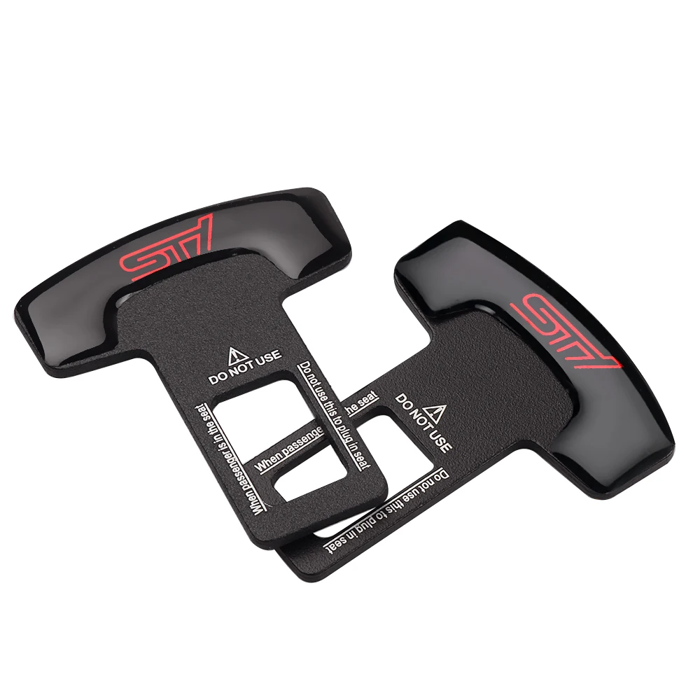 1 шт. автомобильный Стайлинг STI эмблема значок ремень безопасности пряжки для Subaru