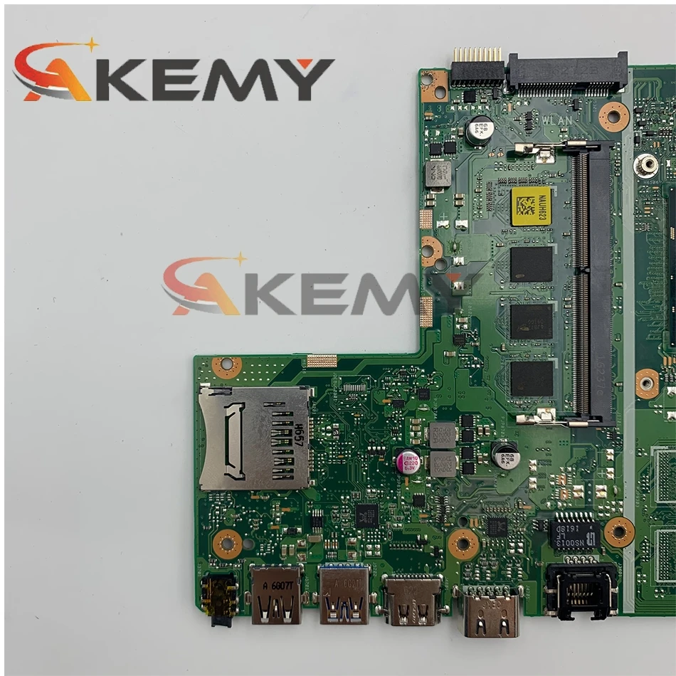 akemy new for asus x541ua x541uak x541uvk x541uj x541uv f541u r541u motherboard laptop motherboard 8gb ram i5 6200ui5 6198u free global shippin