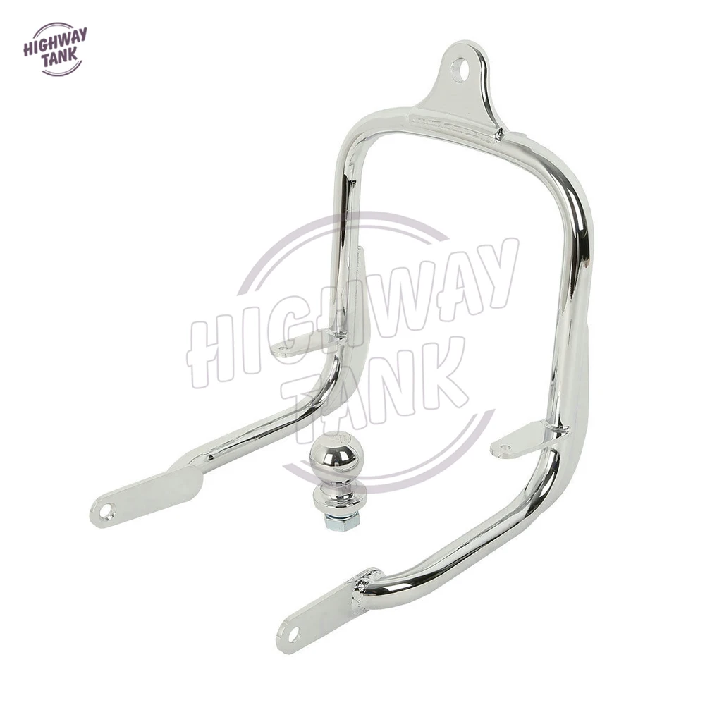 

Chrome Motorcycle Trailer Hitch Kit Case for Harley Touring Electra Road Street Glide Road King