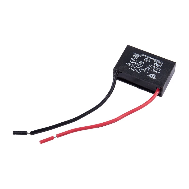 450V 1 5 мкФ 50/60Hz вентилятор моторный ходовой конденсатор с алюминиевой крышкой CBB61 |