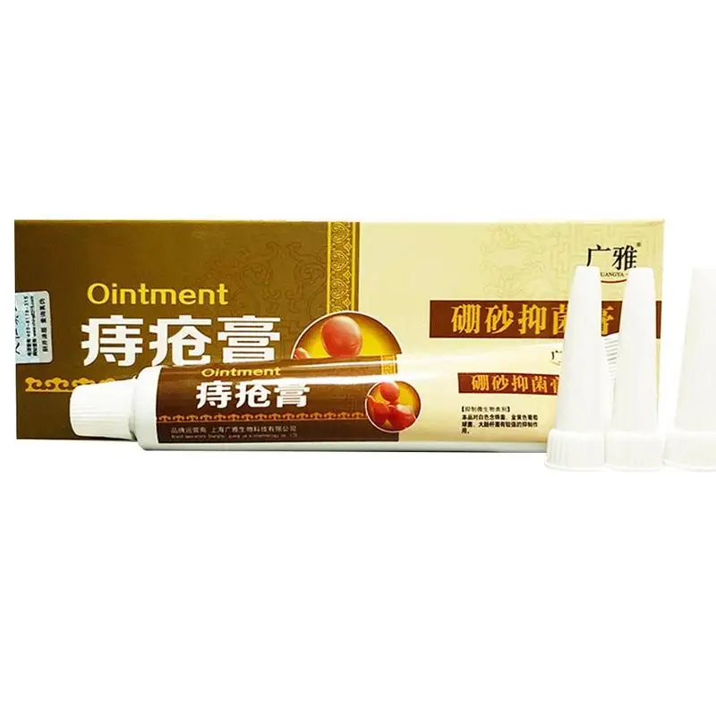 Chinese Patch Hua Tuo Hemorrhoids Ointment Sterilize Internal Piles External Anal Fissure Therapy Health Products | Красота и