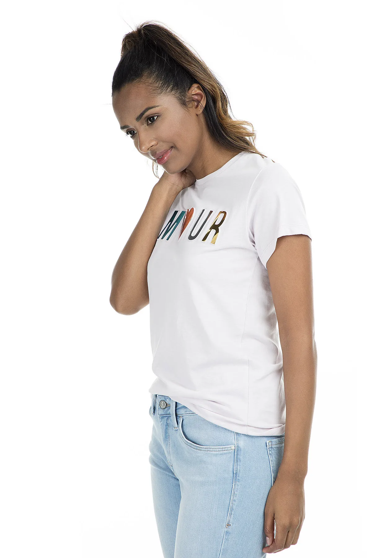 Женская футболка с принтом перца и мяты shильt 504 CD28|Футболки| |