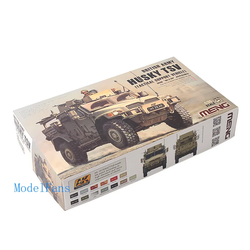 Meng МОДЕЛЬ 1/35 VS 009 британская армия Хаски TSV (тактическая Поддержка автомобиля)