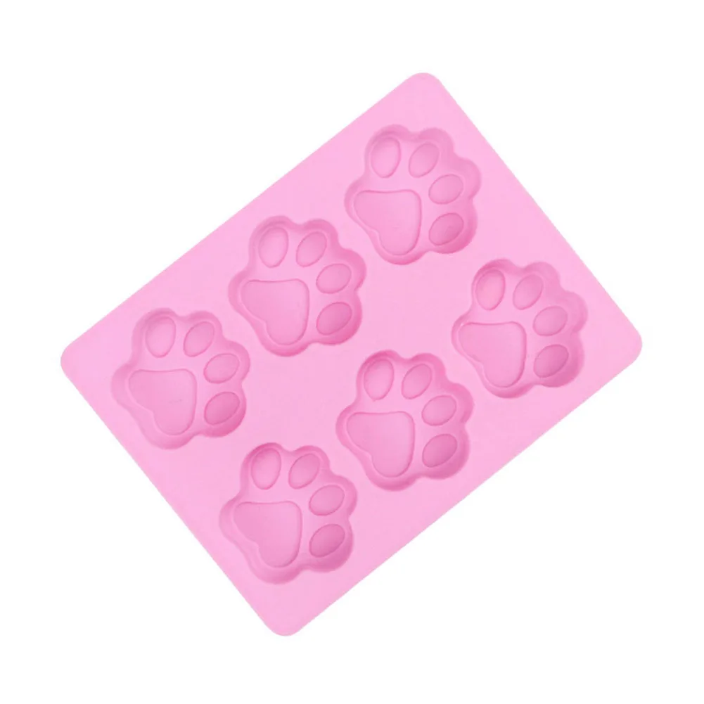 Кошка ноги силиконовые формы DIY Кухня торт шоколадный прессформы торта Мыло