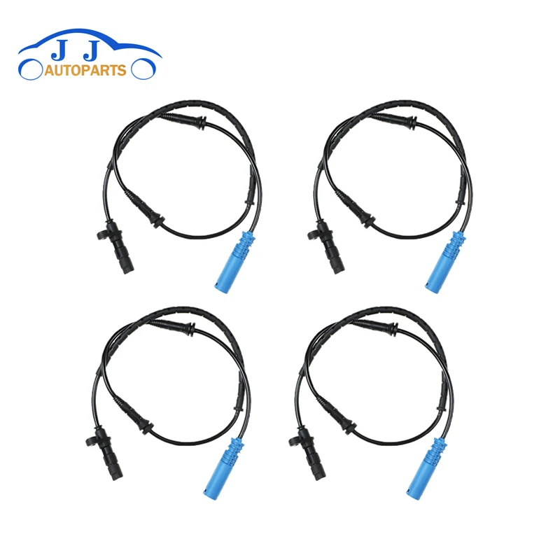 

4PCS Rear Left Right ABS Speed Sensor 34526756376 For BMW E39 520i 520 530d 530i 523i 525tds 525d 528i 540i M5 535i 1998-2003