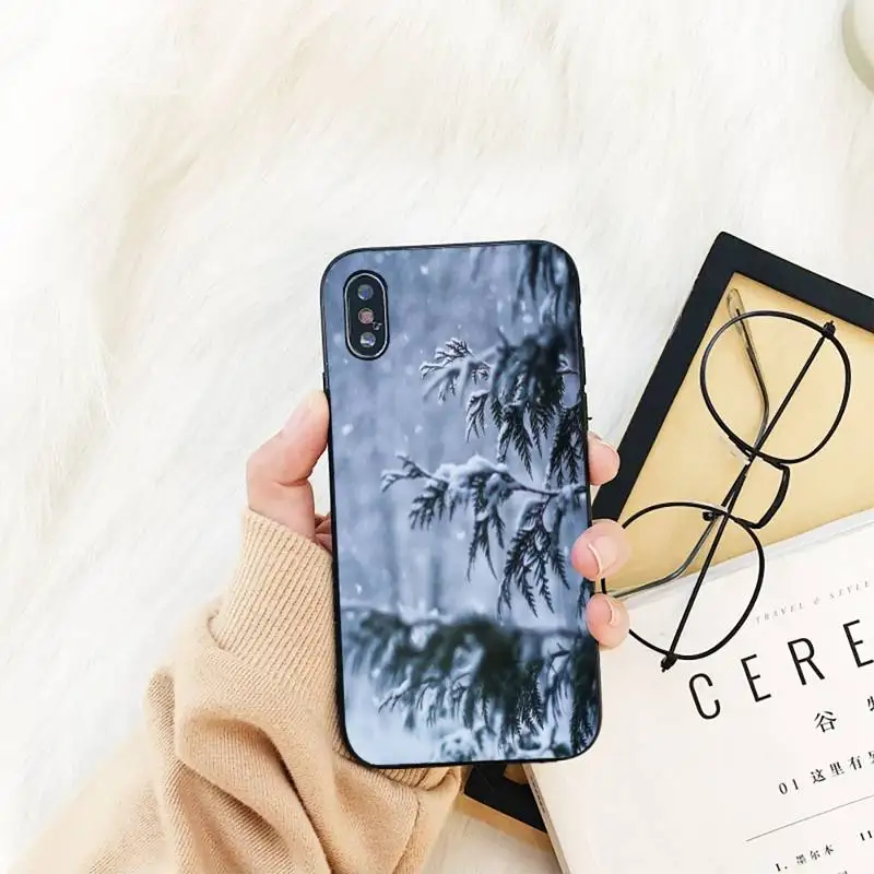 

FHNBLJ Pine Tree Forest Phone Case For iPhone 11 8 7 6 6S Plus X XS MAX 5 5S se 2020 11 12pro max iphone xr case
