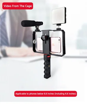 Mcoplus camera Phone Stabilizer for iPhone Xs Max Xr X 8 Plus 7 for Huawei for Samsung S9,8 Outdoor Phone Holder for Canon Nikon 1