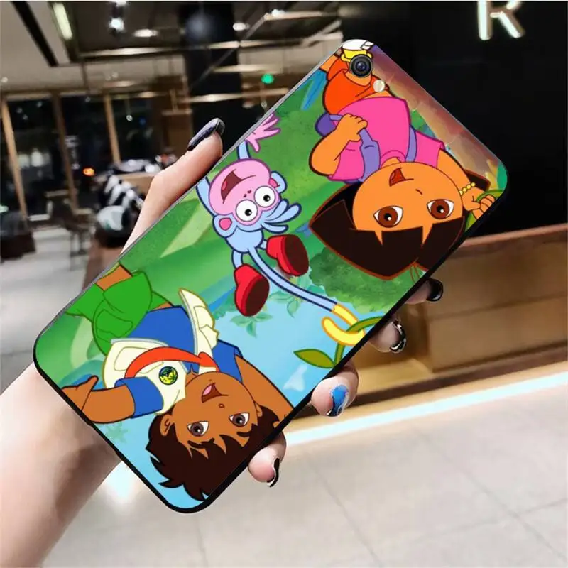 CUTEWANAN DORA THE EXPLORER чехол для телефона Vivo Y91c Y17 Y51 Y67 Y55 Y93 Y81S Y19 V17 vivo s5 | Мобильные