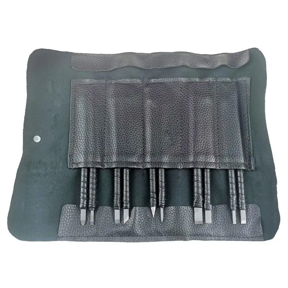 10 шт. Вольфрамовая сталь резьба по камню нож деревянная стамеска для работы с