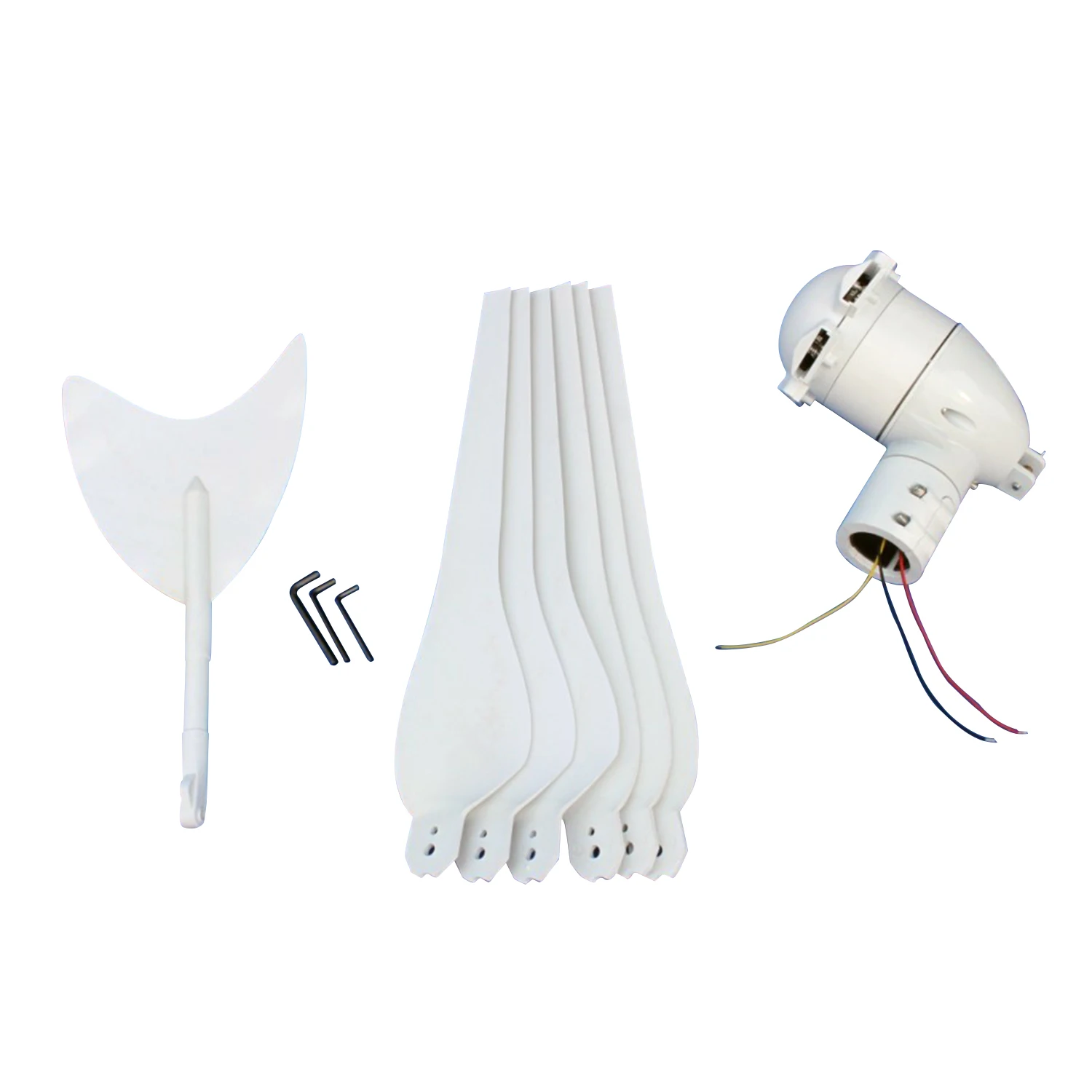 New 300W Wind Generator Garden Street Lights Kit Low Speed Starting Power Supply DC 12V | Обустройство дома