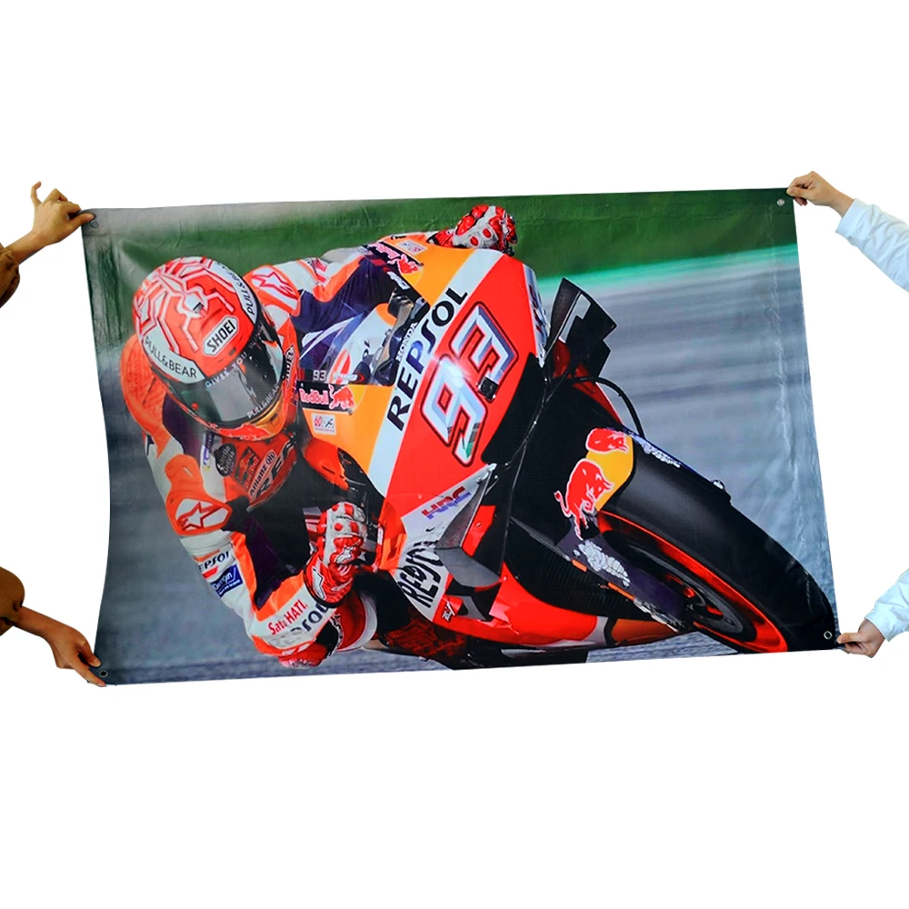 Пользовательский наружный виниловый рекламный баннер с принтом|Флаги баннеры и