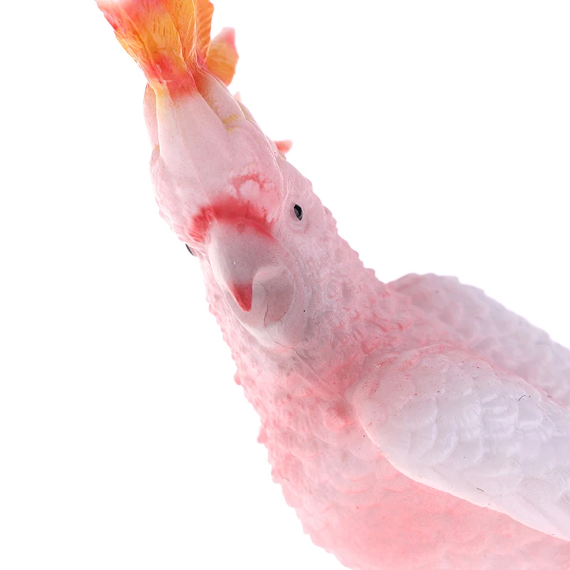 1 шт. пластиковая модель сделай сам имитация какаду животного домашний декор