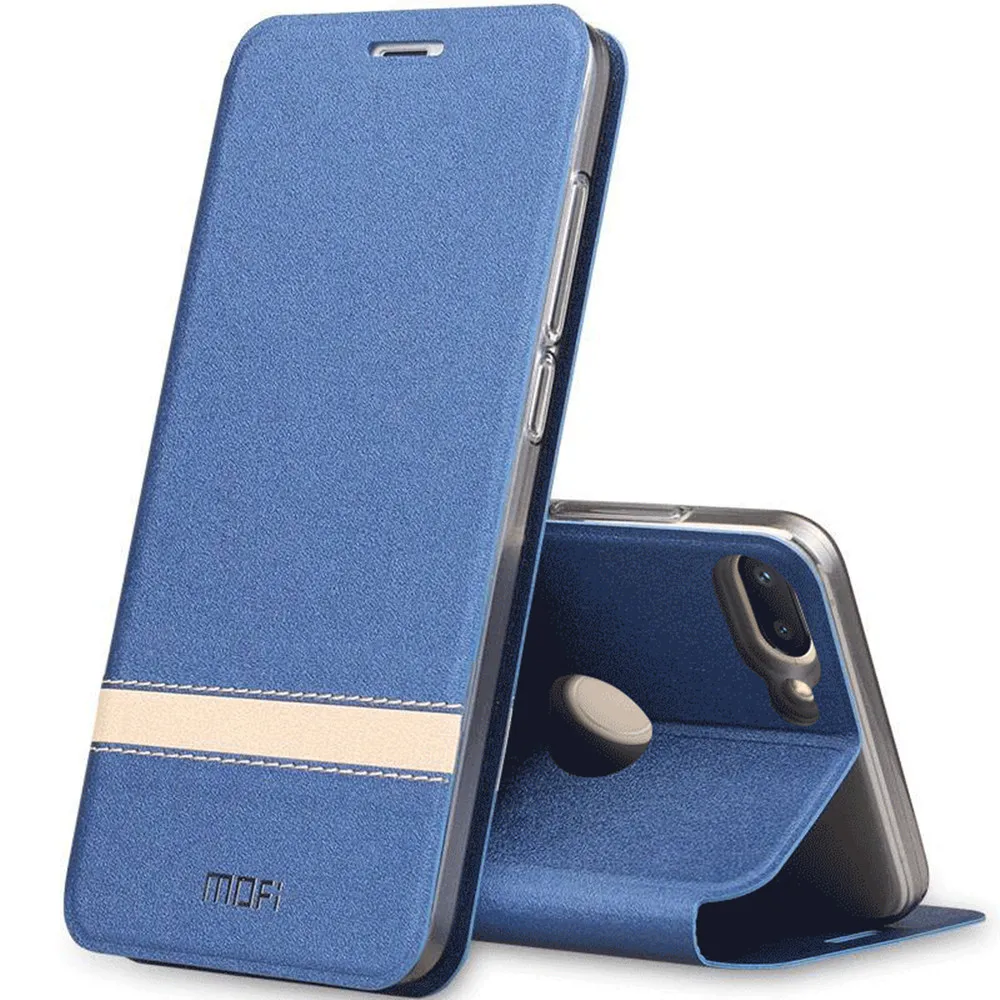 Чехол MOFi для Xiaomi 9 флип чехол из искусственной кожи и силикона защитный
