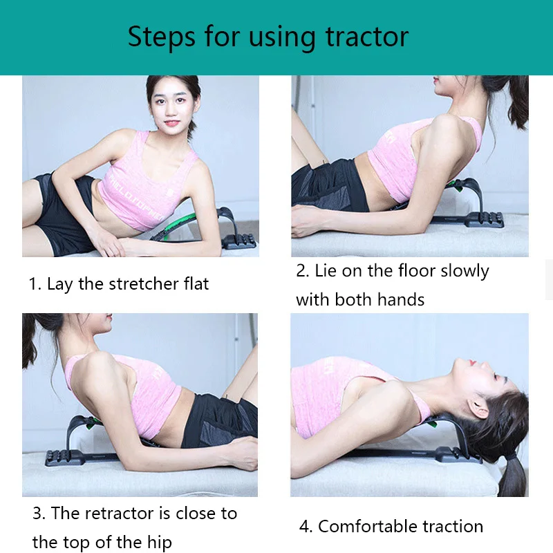 Магнитный массажер для шеи и спины растягивающий многоуровневый Регулируемый