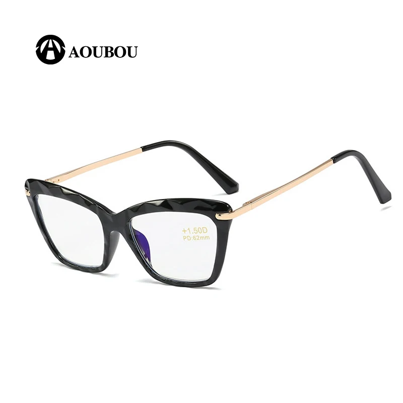 

Crystal Multi-Faceted Spectacle Frames Reading Glasses Women 2022 Lentes De Lectura Mujer New Fashion Oculos Feminino Gafas Homb