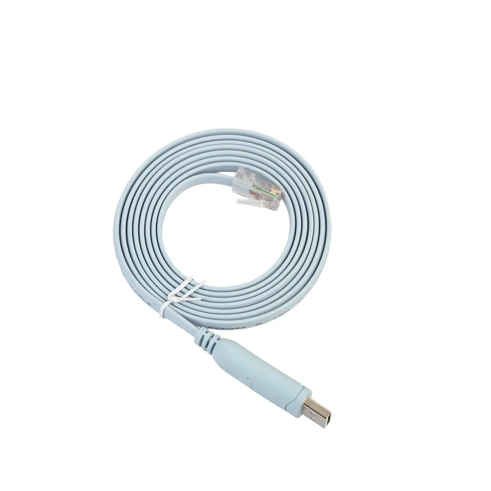 1pc USB to RJ45 RS232 Serial CAT5 Console Adapter Cable Cord for Cisco Routers Dropshipping | Компьютеры и офис