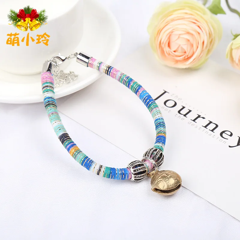 Ошейник для кошки с колокольчиком ошейник кошек безопасное ожерелье котенка