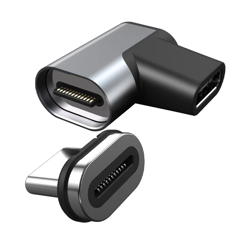 

Magnetic Cable Adapter 100W USB Type C Cable Converter USB C Female To Type-c Male Converter For MacBook IPhone Xiaomi