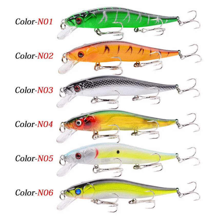 1 шт. Minnow приманки для ловли рыбы твердая приманка 11 5 см 15 г воблер бас Щука