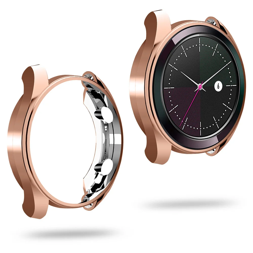 Легкий тонкий чехол для huawei Watch GT 2/1 42 мм 46 мм Защитная крышка элегантный/Активный/спортивный/Модный мягкий бампер аксессуары