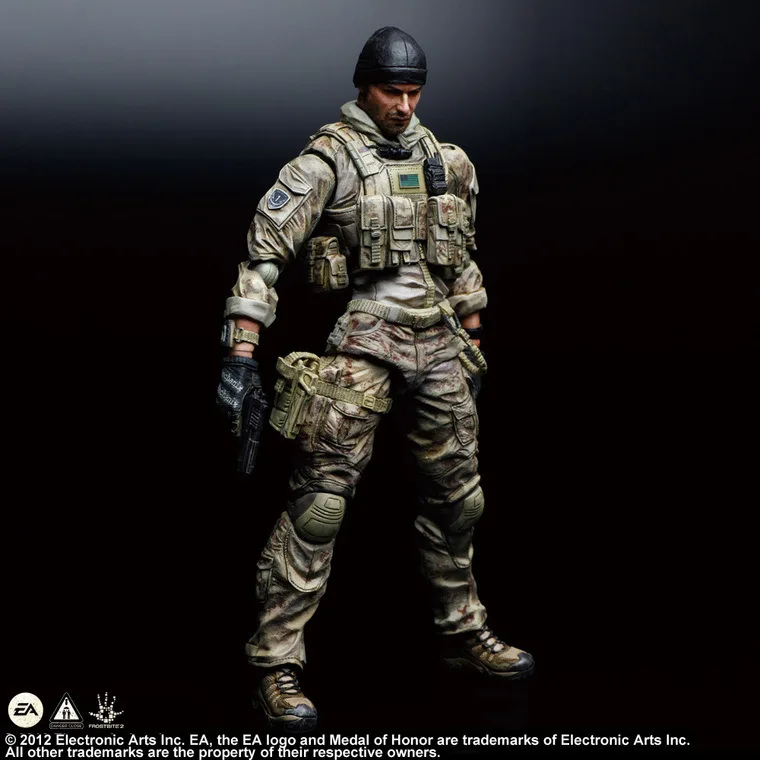 Игра SQUARE IX Play Arts Kai фигурка медаль Honor Soldier Том фигура игрушки куклы модель для