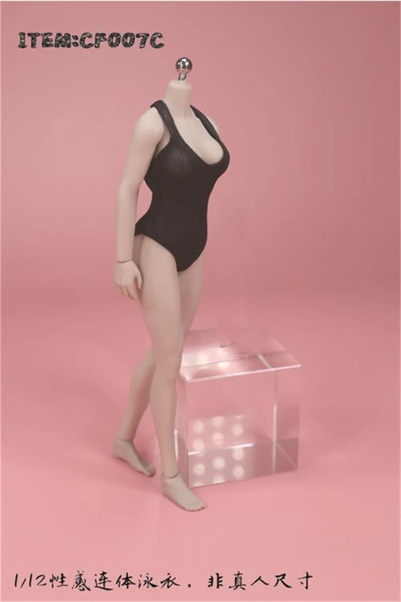 1/12th Female CF007 Sexy Underwear one-piece Swimsuit Beach Suit For Usual 6 inch Rubbered Women Doll Figures | Игрушки и хобби