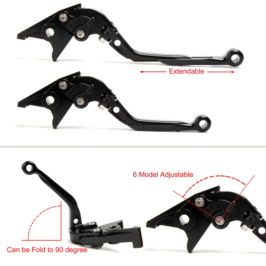 

2020 High Quality Motorcycle CNC New Titanium Green brake Clutch Levers For Kawasaki Z650 z900 2017-2020-2019 2018