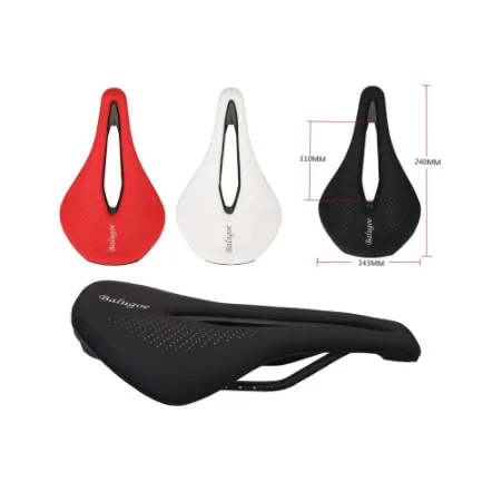 EC90 bicycle seat MTB Road Bike Saddles PU Ultralight Breathable Comfortable Seat Cushion Racing Saddle Parts Components | Спорт и