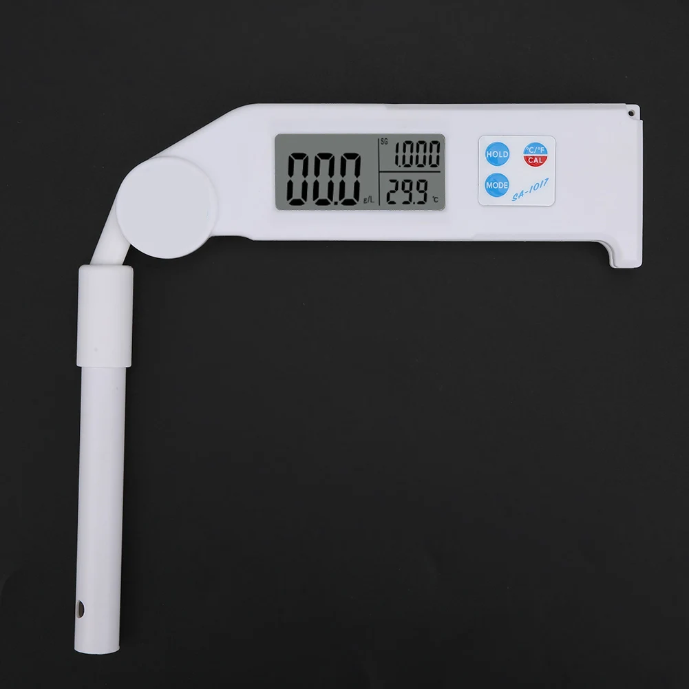 Складной измеритель соли с ЖК дисплеем|Измеритель концентрации| |