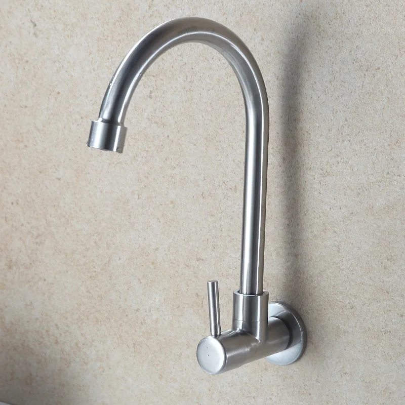 Torneira Para Lavabo кухонный кран для раковины одноместный холодной воды Матовый из