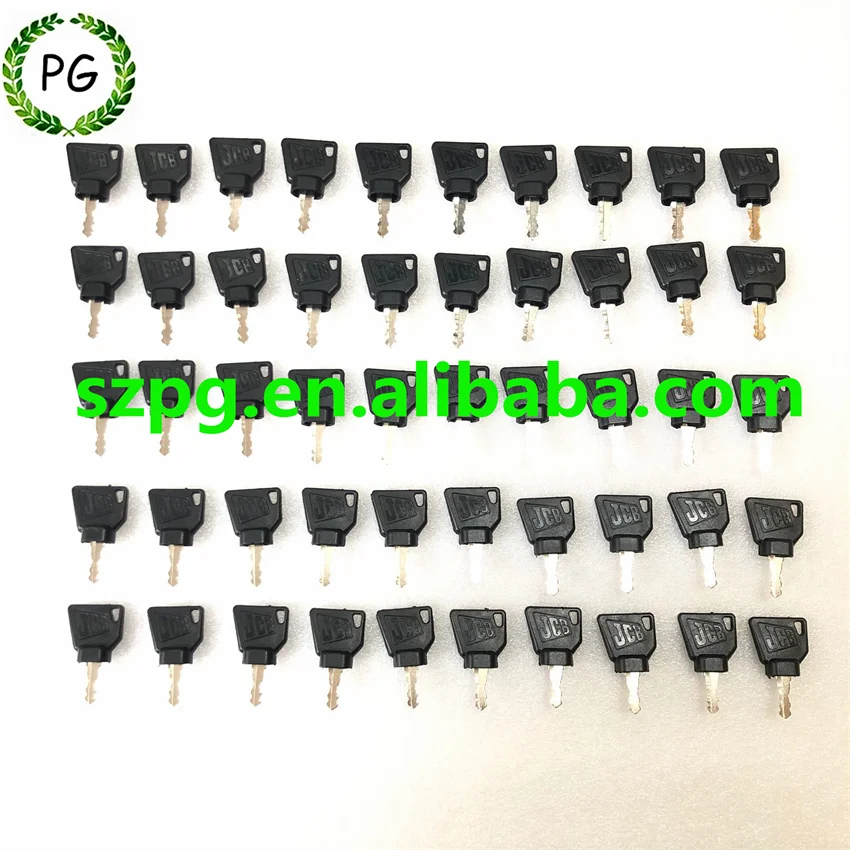 

50 шт. ключ зажигания для тяжелого оборудования JCB 701/45501 331/26790 333/Y1374