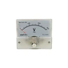 1 шт. 85L1-V 30V 50V 150V 250V 300V 450V 500V AC прямой аналоговый измеритель панели измеритель напряжения переменного тока 64*56 мм вольтметр