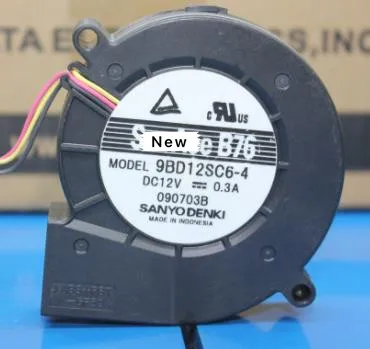 

For Sanyo 9BD12SC6-4 DC 12V 0.3A 70x70x20mm Server Cooling Fan