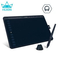huion 8192 levels graphics tablet hs611 digital drawing tablets with express keys bar battery free pen support tilt function