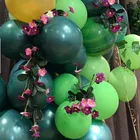 Фотошар, Фотофон с зелеными пальмовыми листьями, украшение для детской комнаты 5101218 дюймов