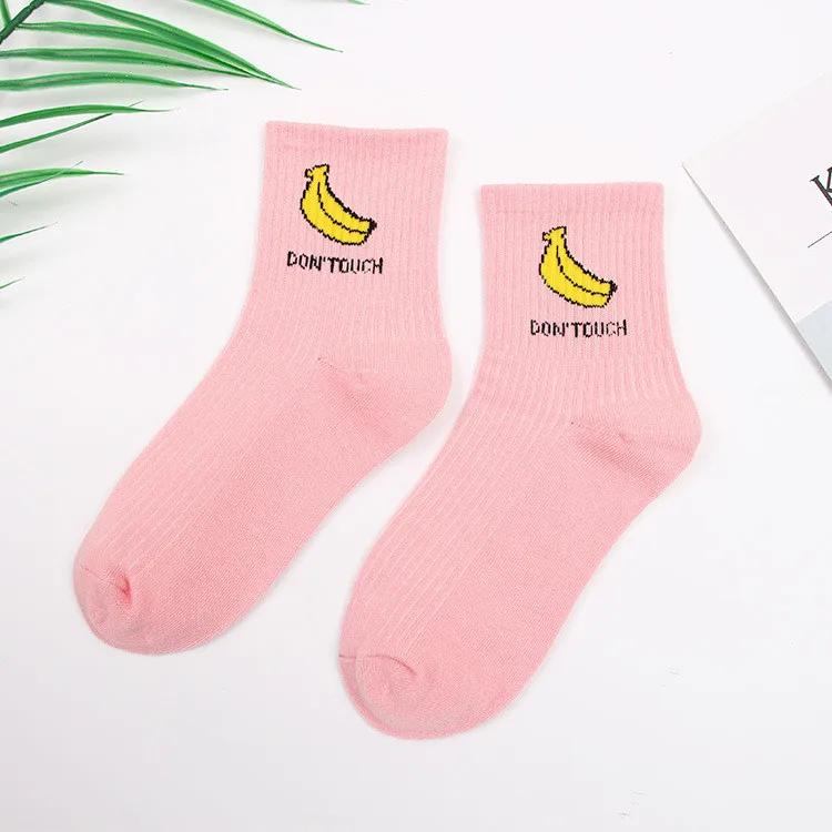 Носки женские хлопковые повседневные модные цветные носки теплые с яркими