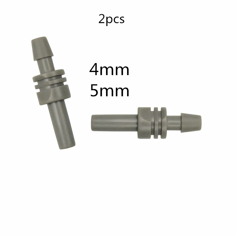 4mm 5mm 2 шт./лот Монитор артериального давления рука коннектор манжеты для тонометра руки три размера 5 мм/4 мм/6 мм - Цвет: 4mm 5mm