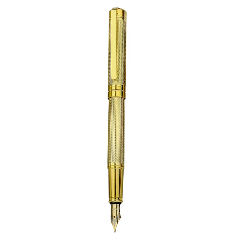 

1 шт., Классическая деловая перьевая ручка, роскошный подарок, металлическая чернильная ручка, 2020, совершенно новая перьевая ручка, деловые о...