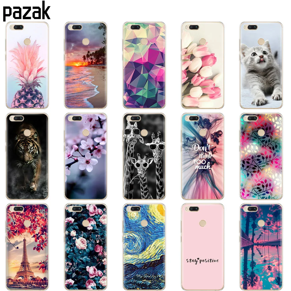 Чехол для Xiaomi Mi 5X чехлы coque силиконовый мягкий чехол телефона A1 copas бампер Xiomi Mi5X