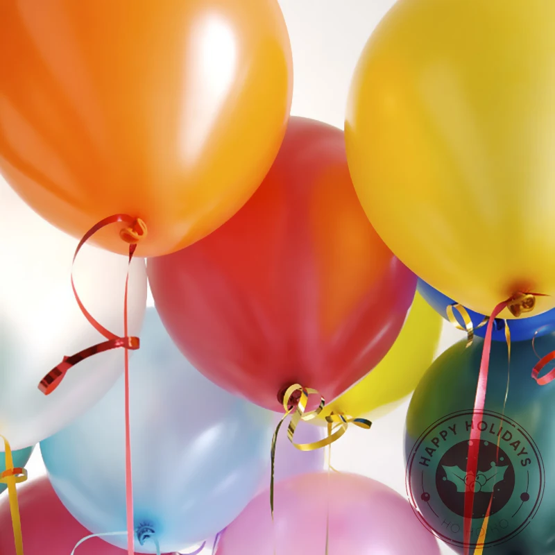 

10inch 12inch Thickening Red Blue Pink Yellow Latex Balloons Kids Adult Happy Birthday Party New Year Wedding Decoration Ballon