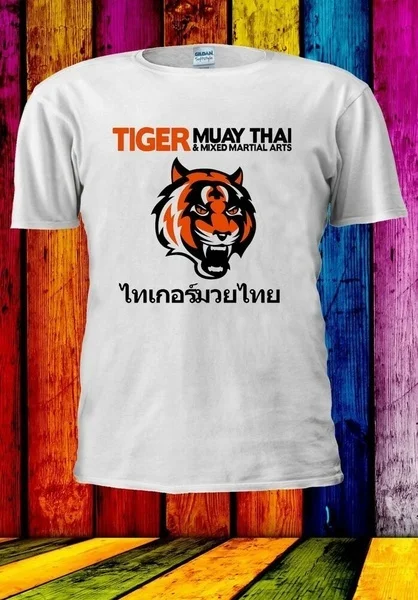 

Muay Thai Tiger Phuket Pattaya Thailand Sport Men Women Unisex T-shirt 811