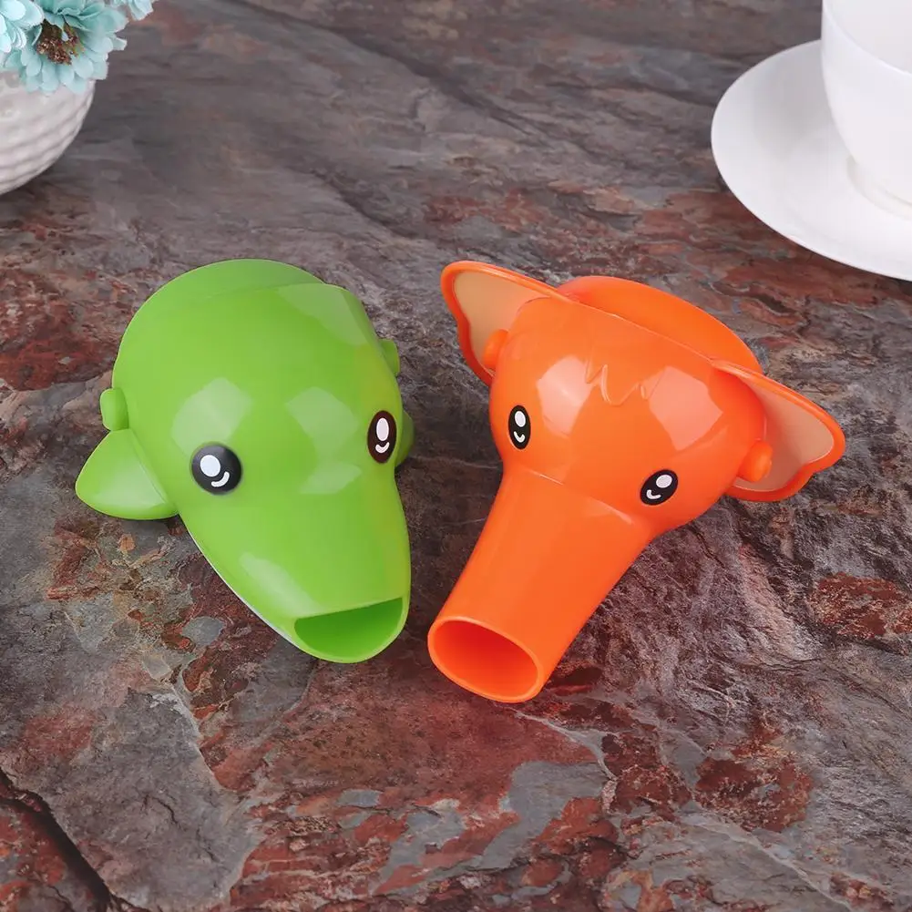 Милый мультяшный животный Забавный удлинитель для смесителя детская модная