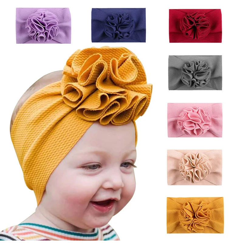 

New Baby Headband for Girls Infant Baby Girl Headband Birthday Party Baby Turban Accessories Toddler Headwear 20 Colors