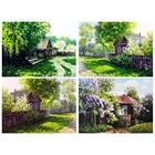 5D алмазная вышивка мозаика Дом DIY рукоделие картина Стразы алмазная живопись пейзаж рождественские подарки ручной работы TT1764