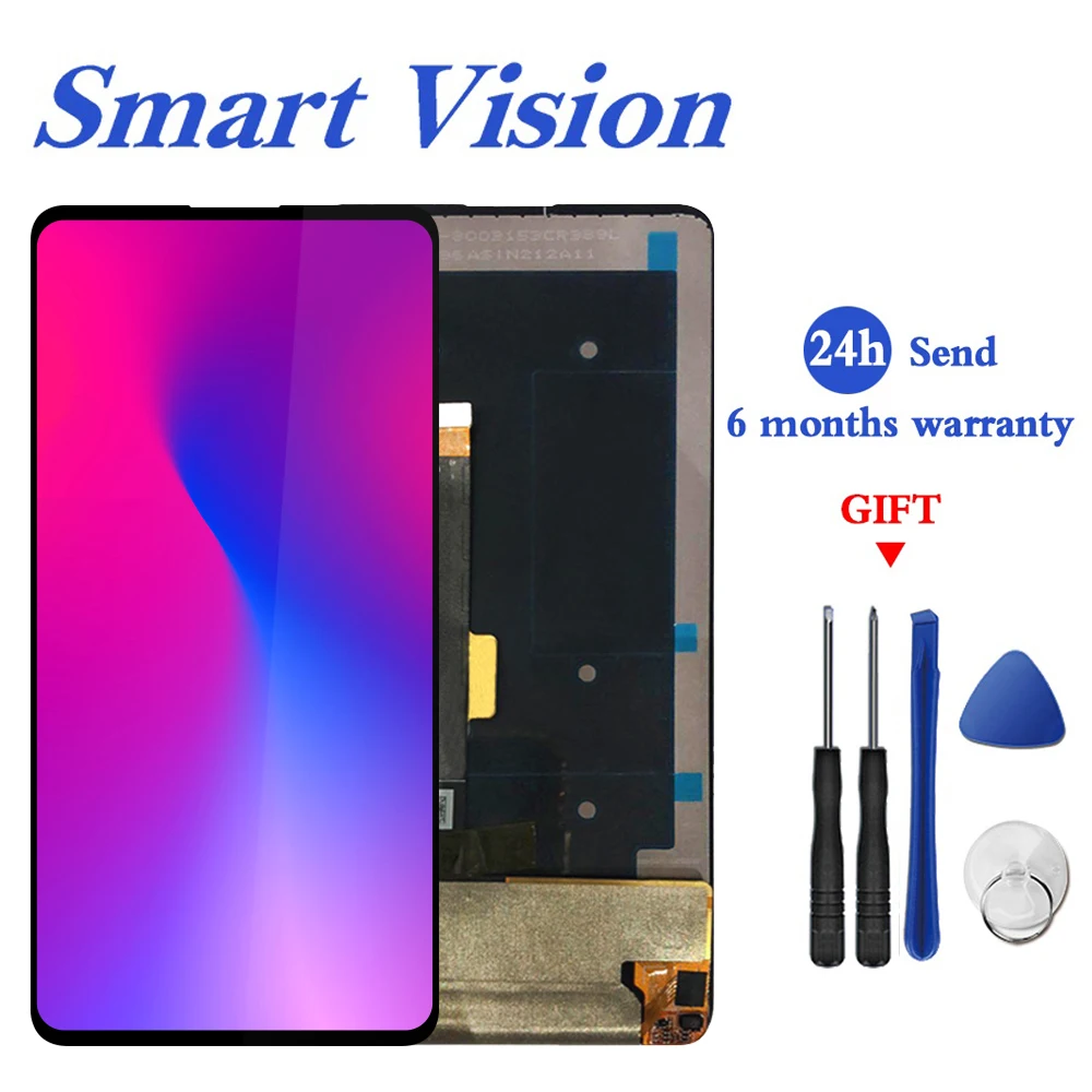 ЖК дисплей 6 26 ''для ZTE Nubia X NX616J сенсорный экран стекло дигитайзер черный цвет с