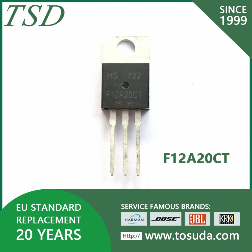 10 шт./лот транзистор F12A20CT TO-220 | Электроника