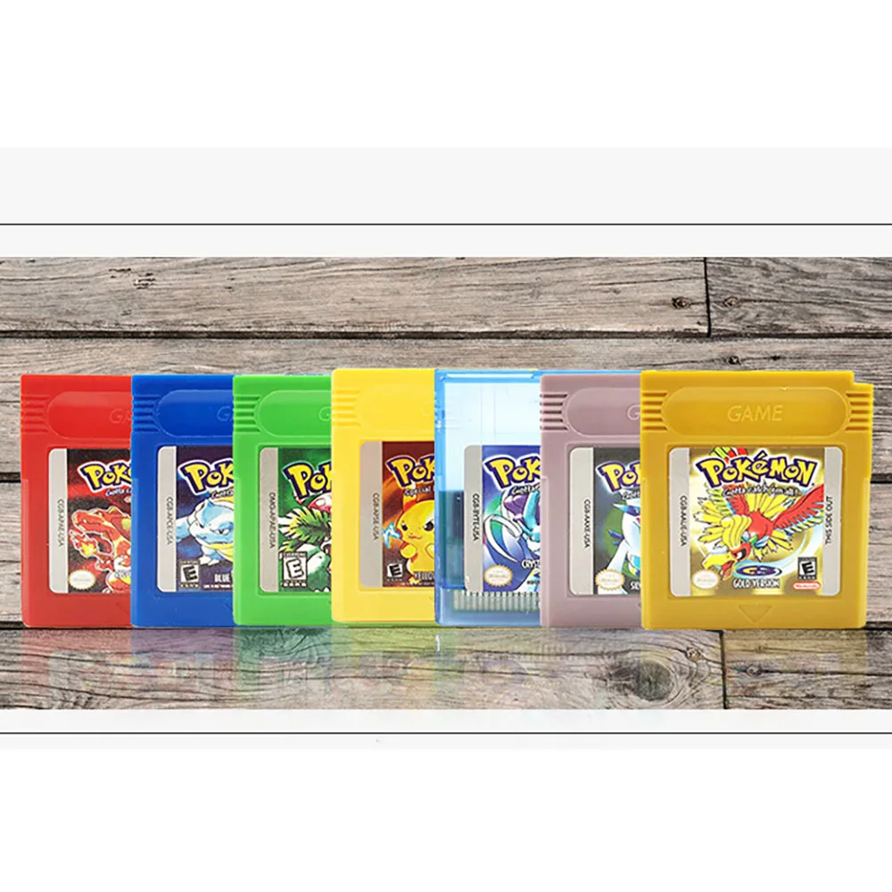 Игровая консоль серии Pokemon GBC Классические 16-битные комбинированные игры для Nintendo