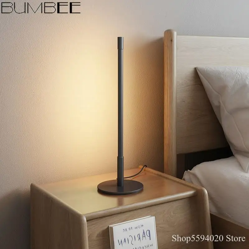 Минималистичная креативная настольная лампа в скандинавском стиле прикроватное