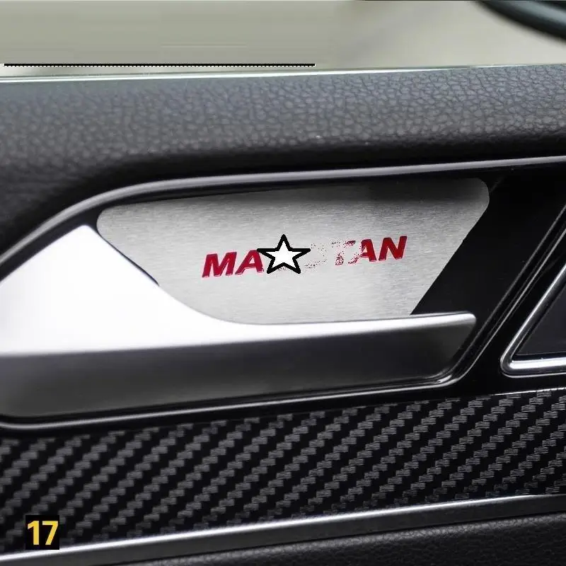 Декоративные хромовые автомобильные ручки для межкомнатных дверей яркие